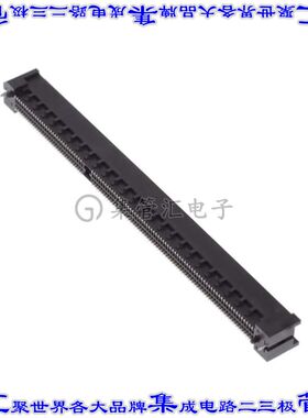 HSEC8-1100-01-S-DV-A-WT-K 卡边缘连接器200POS母头2排0.8mm黑色