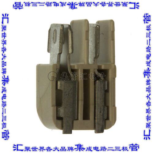 1954289-1 接插件连接器CONN SSL RCPT & BLADE 2POS 4MM