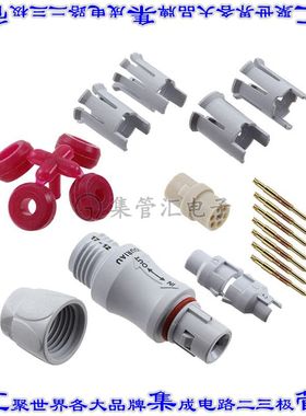 JMXFH1G07MSUDSU 圆形连接器7POS插头公引脚焊杯镀金自由悬挂