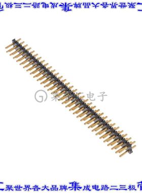 MTLW-132-05-G-D-175 针座连接器64POS接头2排2.54mm公形插针通孔