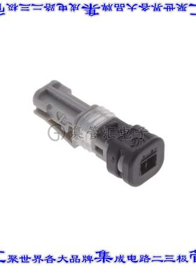 2141467-2 矩形连接器外壳2POS插座1.8mm母形插口灰色自由悬挂