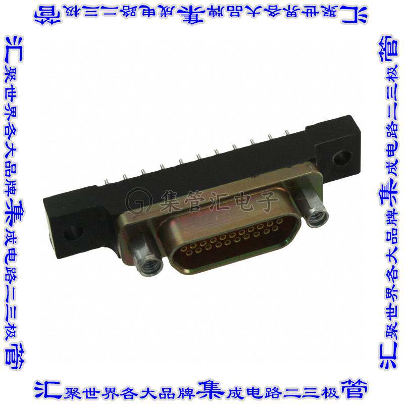 MDM-21SBSP 连接器21POS插座母插口2排D-TYPE型面板安装通孔