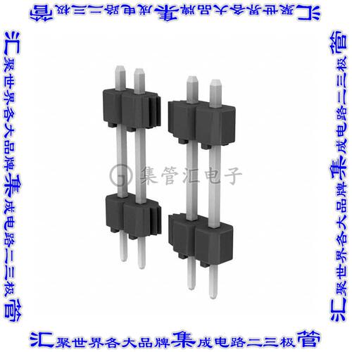 MDF7B-15P-2.54DSA(55) 针座连接器15POS接头2.54mm公形插针通孔