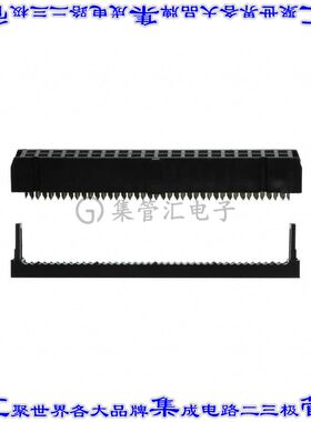 SFH210-PPPC-D20-ID-BK 矩形连接器40POS接头2排2.54mm母插口黑色
