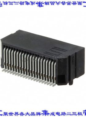 MEC6-120-02-L-D-RA1-TR 卡边缘连接器40POS母头2排0.64mm黑色镀