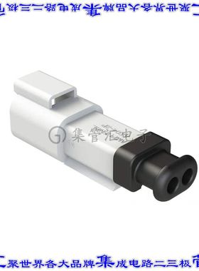 AT04-2P-SR01WHT 矩形连接器外壳2POS插座公形引脚白色自由悬挂