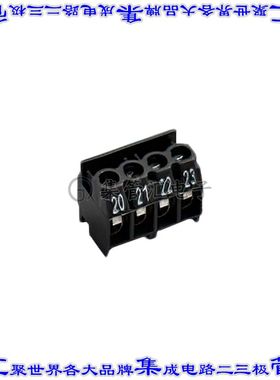 950-FL-DS/04-006 端子块连接器4POS无罩接头的插头5mm灰色自由悬