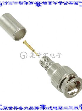 031-70259 同轴连接器BNC插头公引脚压接75欧姆自由悬挂