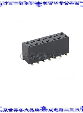 CSHC221-0702A001R1AE 针座连接器14POS接头2排2.54mm母形插口表