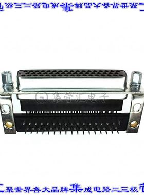 5747193-1 连接器50POS插座母插口3排D-Sub通孔直角