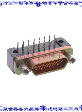 MDM-21SCBRP-L61 连接器21POS插座母插口2排D-TYPE型面板安装通孔