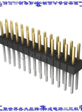 PBC13DACN 针座连接器26POS分离式2排2.54mm公形插针通孔直针镀金
