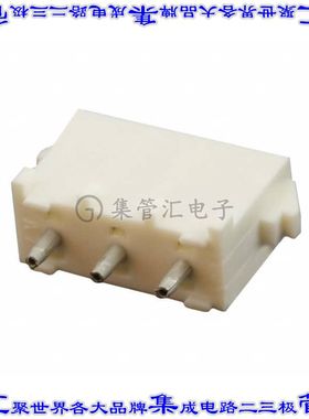 350789-3 针座连接器3POS接头6.35mm公形插针通孔直针镀金