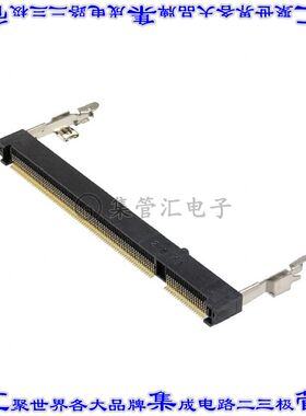 1473006-4 接插件连接器CONN SKT SODIMM 200POS R/A SMD