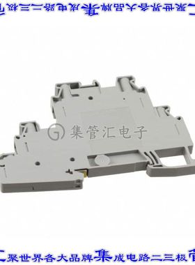 3214361 端子块连接器5POS馈通式隔离式6.2mm灰色10-26AWG