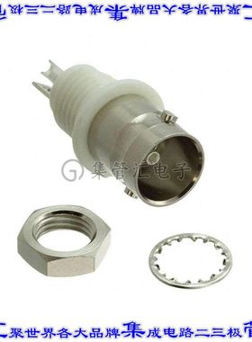 1-1478201-0 同轴连接器BNC插孔母形插口焊杯75欧姆面板安装