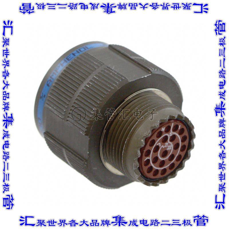 D38999/26WC35SNLC 圆形连接器22POS插头外壳用于母插口草绿色自