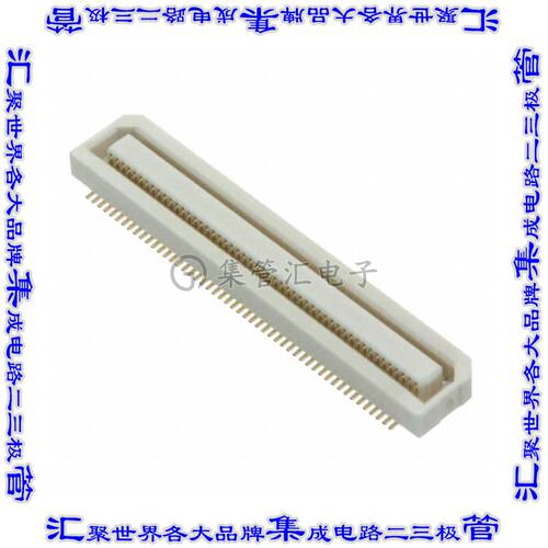AXK530147YG 板对板连接器30POS插口中央触点带2排0.5mm表贴SMD镀