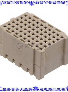 2102080-3 针座连接器60POS插座6排1.27mm母形插口表贴SMD镀金