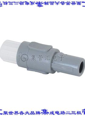 PLA1G122008 圆形连接器8POS插头公引脚焊杯镀金自由悬挂