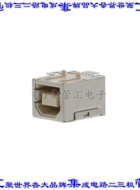 KUSBX-SMT-BS1N-W 连接器USB-B插座4POS表面贴装直角