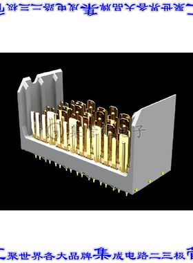 974401BL0H 背板连接器6POS接头公引脚1.85mm通孔