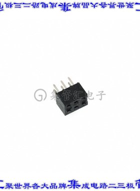 791077002 0791077002针座连接器6POS插座2排2mm母形插口通孔直针