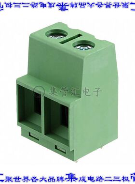 EM292902-UL 线对板连接器2POS接线端子10.16mm通孔水平带板