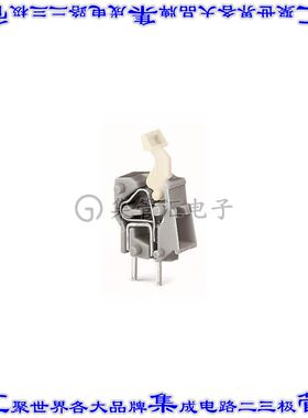 257-451 线对板连接器1POS接线端子通孔水平带板