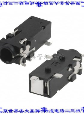 SJ-43515TS-SMT-TR 接插件连接器CONN JACK 4COND 3.5MM SMD R/A