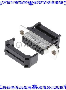 L17DAFRDA15S 连接器15POS插座母插口2排D-Sub自由悬挂