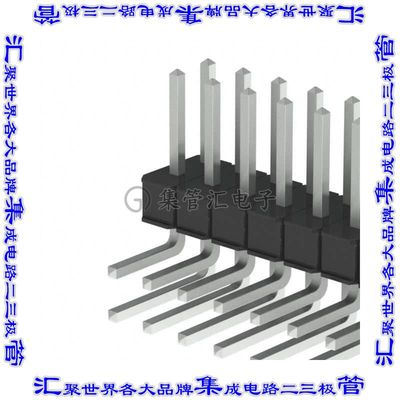 929838-04-36 针座连接器72POS接头2排2.54mm公形插针通孔直角锡