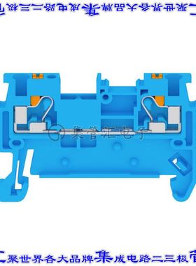 REB-B2A-BU 端子块连接器2POS馈通式3.5mm蓝色14-26AWG