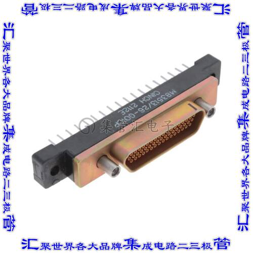 M83513/26-G01CP 连接器51POS插座母插口3排D-TYPE型通孔