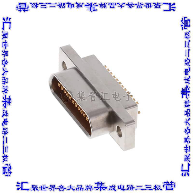 M83513/02-DC 连接器25POS插座母插口2排D-TYPE型面板安装