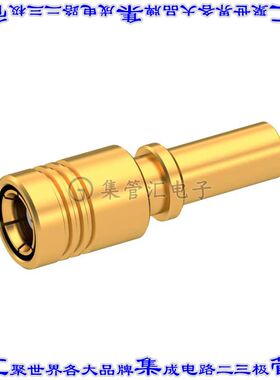 R114082000 同轴连接器SMB插头母形插口压接50欧姆自由悬挂