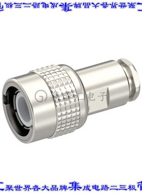 R166005000 同轴连接器C型插头公引脚焊接50欧姆自由悬挂