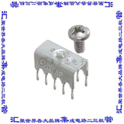 1-55323-0 接插件连接器TERM SCREW 6-32 10 PIN PCB
