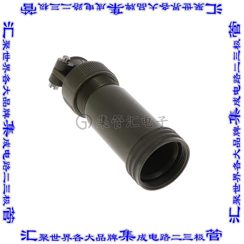 A850491141W 接插件连接器CONN BACKSHELL W/CLMP SZ22 OLIVE