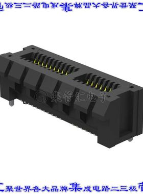 PCIE-LP-01-01-S-DV-A-WT-K-TR 卡边缘连接器36POS母头2排1mm黑色
