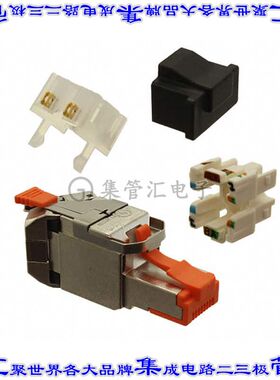RVAIP2SME-B24 接插件连接器INDUS REVCONN CAT6A PLUG METAL
