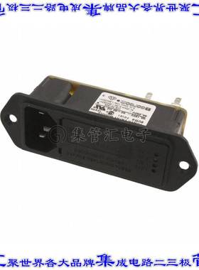 3-6609128-3 电源接入连接器3POS插座公插片模块IEC320-C14面板安
