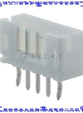 SWR201-NRTN-S05-SA-WH 针座连接器5POS接头2mm公形插针通孔直针