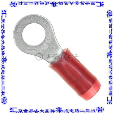 320551 环形连接器端子圆形8接线柱16-22AWG压接