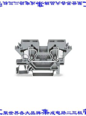 284-604 端子块连接器2POS馈通式10.0mm蓝色8-24AWG