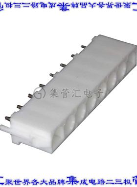 643410-1 针座连接器8POS接头6.35mm公形插针通孔直针锡