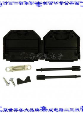 972-015-01SR011 连接器15POS铰链后壳180度无屏蔽黑色