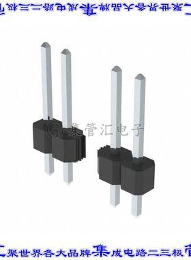 PEC16SFAN 针座连接器16POS分离式2.54mm公形插针通孔直针锡