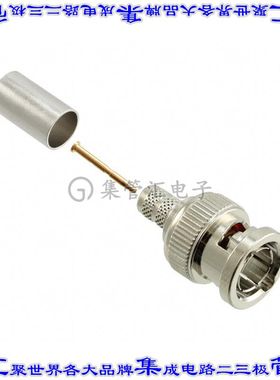 112951 同轴连接器BNC插头公引脚压接75欧姆自由悬挂
