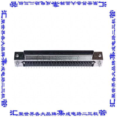 5787170-9 连接器100POS插座母插口2排D-TYPE型板边缘